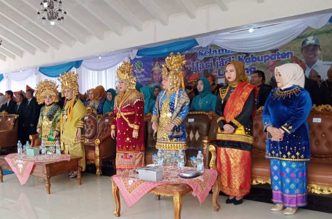 Upacara HUT Kabupaten Lebong Ke-20 Berlangsung Khidmat