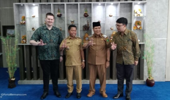 Pengusaha Asal Denmark Berminat Investasi di Kabupaten Lebong