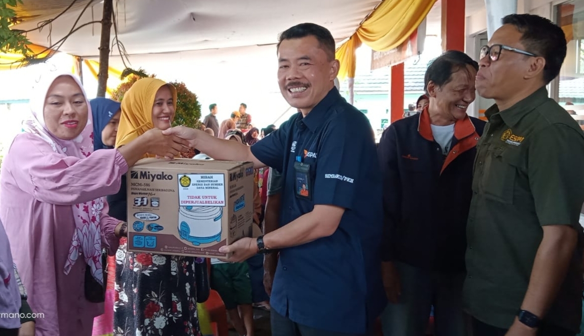 Lebong Terima Bantuan Ratusan Alat Masak Listrik Secara Gratis
