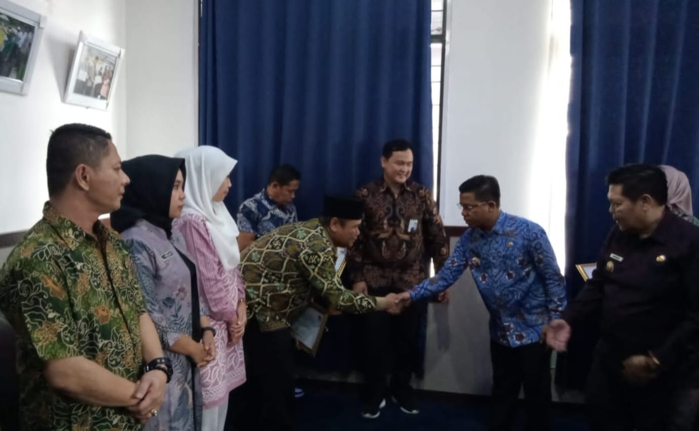 Pemkab Lebong Raih Penghargaan Kepatuhan Penyelenggaraan Pelayanan Publik