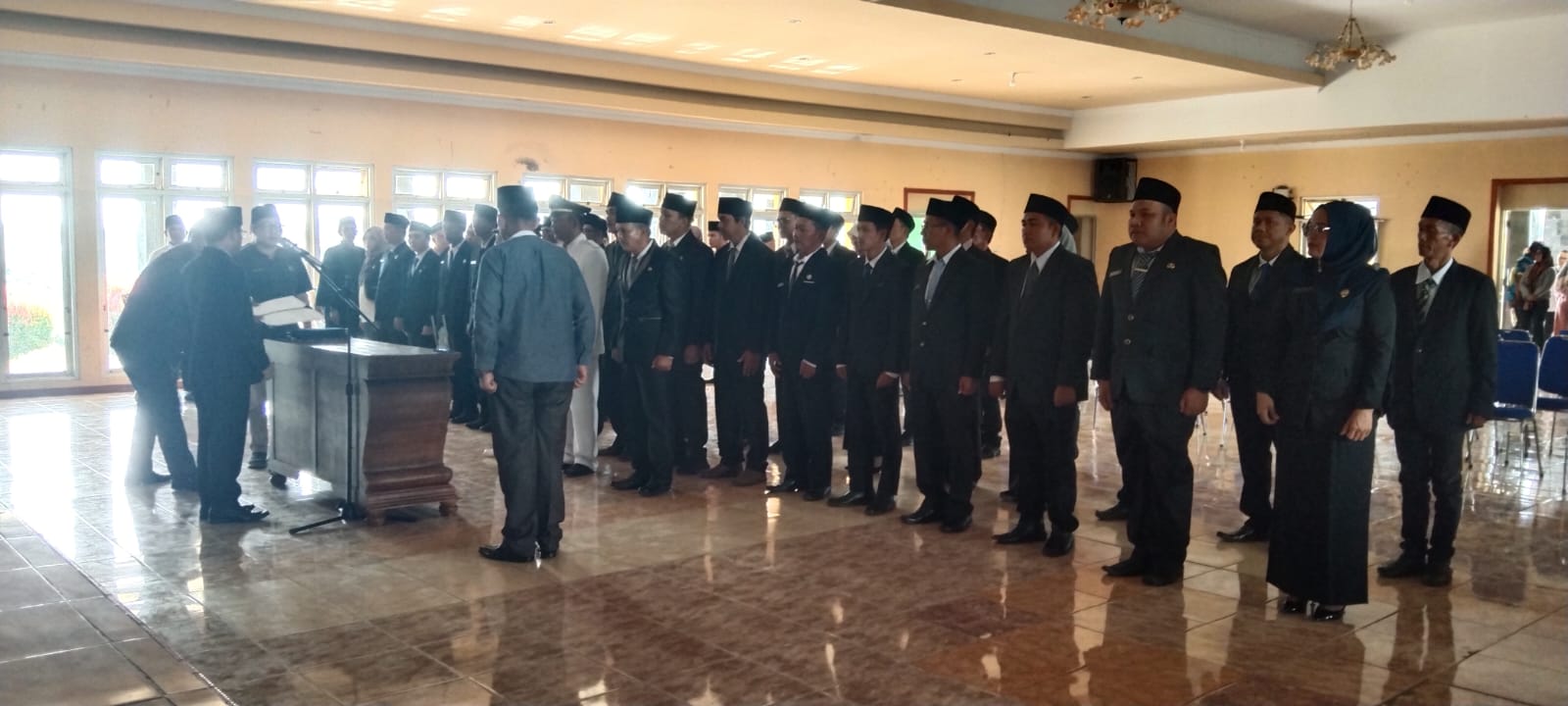 38 Pejabat Administrasi Dilantik Bupati