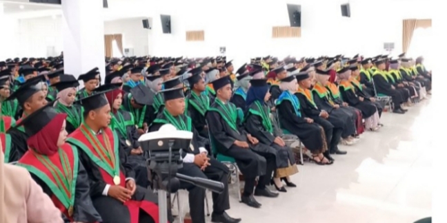 Wisuda ke -VIII IAIN Kerinci Berjalan Lancar dan Sukses, Program Sarjana dan Magister