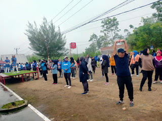 menggelar kegiatan YOK senam sehat bersama