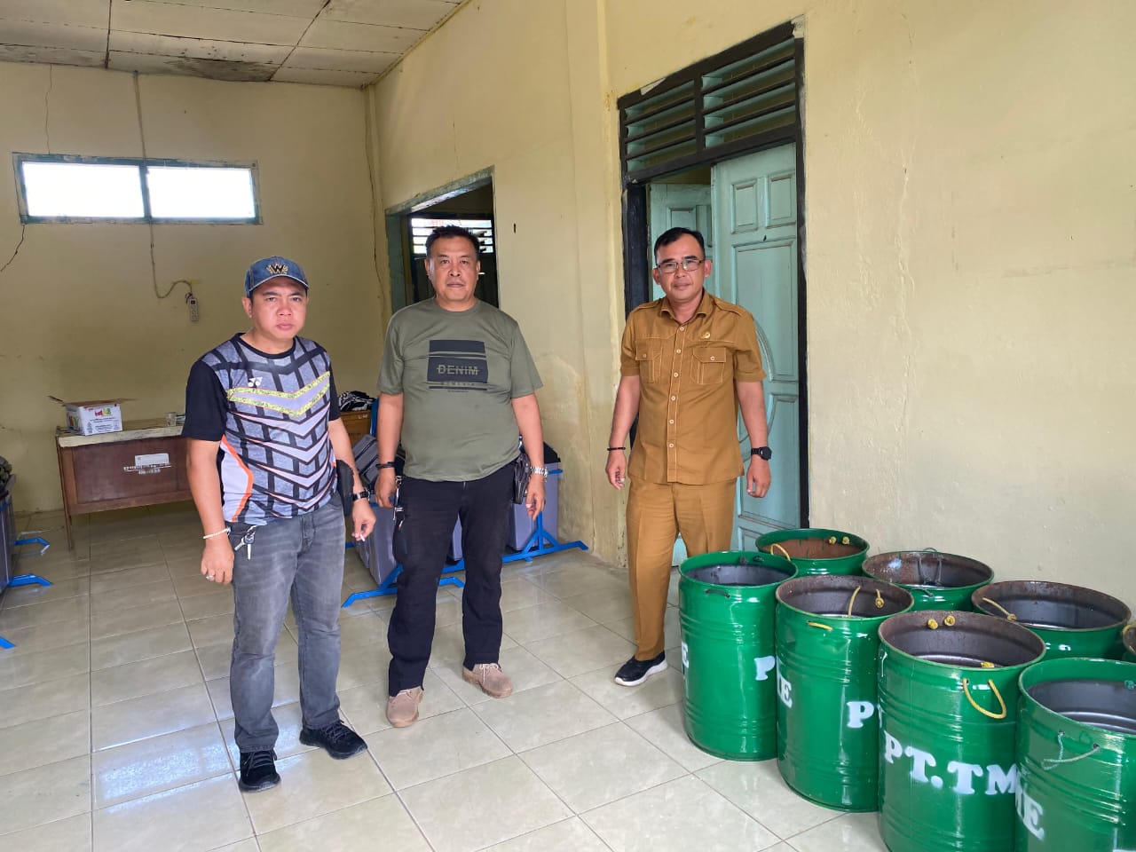 Bantuan Kotak Sampah Dari Perusahan, DLH Akan Maksimalkan Untuk Program Masdilan