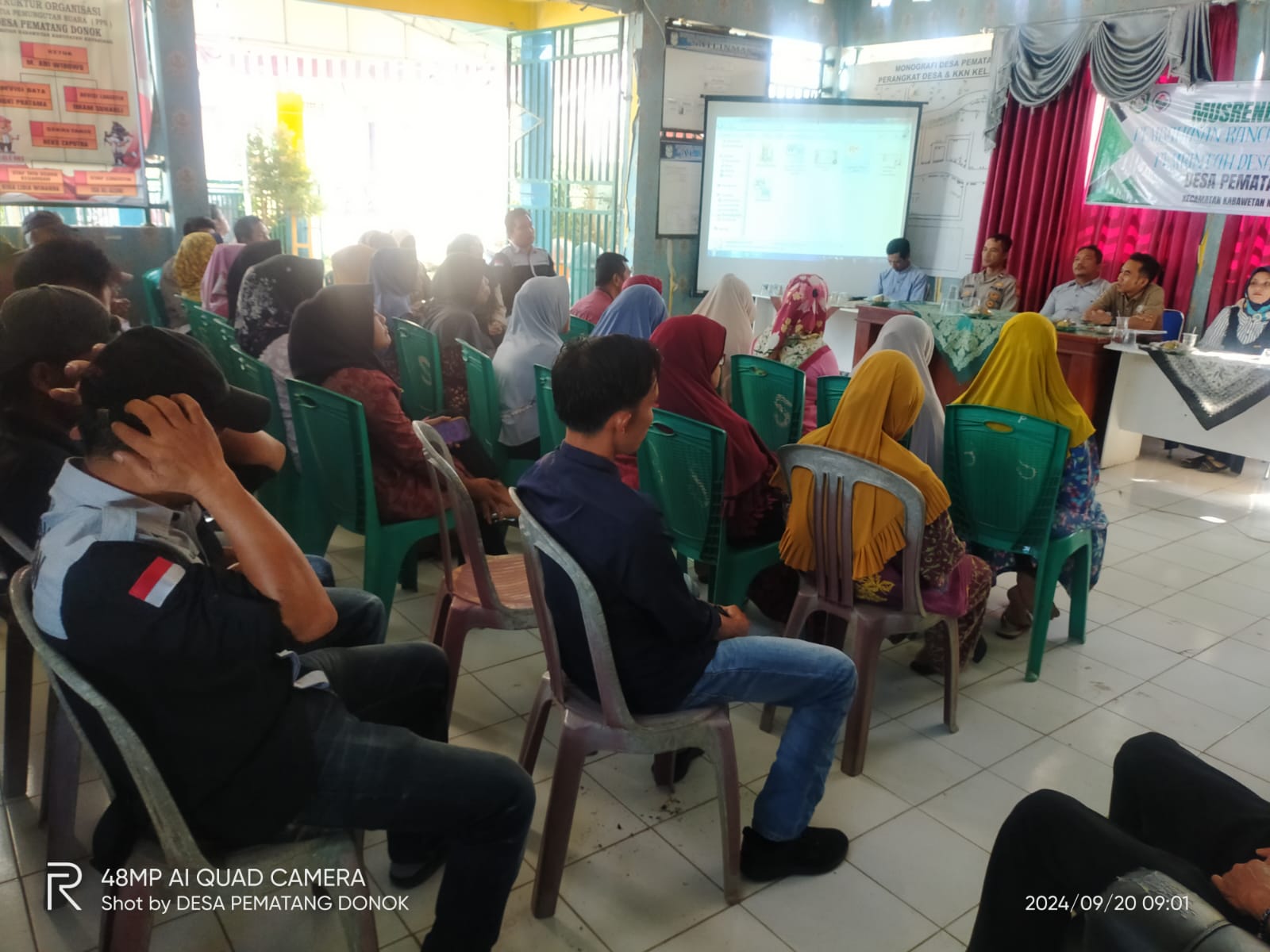 Musrenbang Penetapan RKPDes 2025 dan Daftar usulan RKPDes Tahun 2025 Desa Pematang Donok