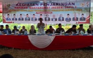 Reses Anggota DPRD Dapil 1, Sebagian Besar Usulan Warga Minta Pembangunan Infrastruktur Jalan
